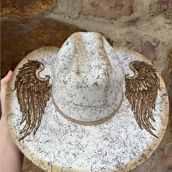 New “Hold your Halo” 6x Serratelli felt hat Sz 7 - Picture 2 of 8